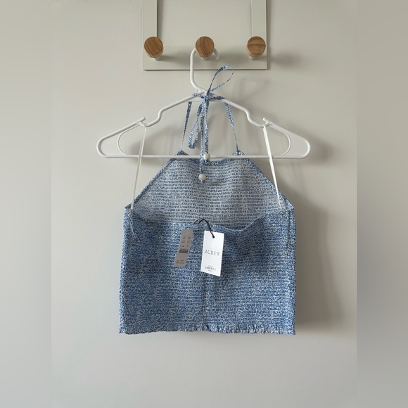 J.Crew smocked organic cotton halter top in Liberty® Jacqueline's Blossom fabric - Picture 3 of 3